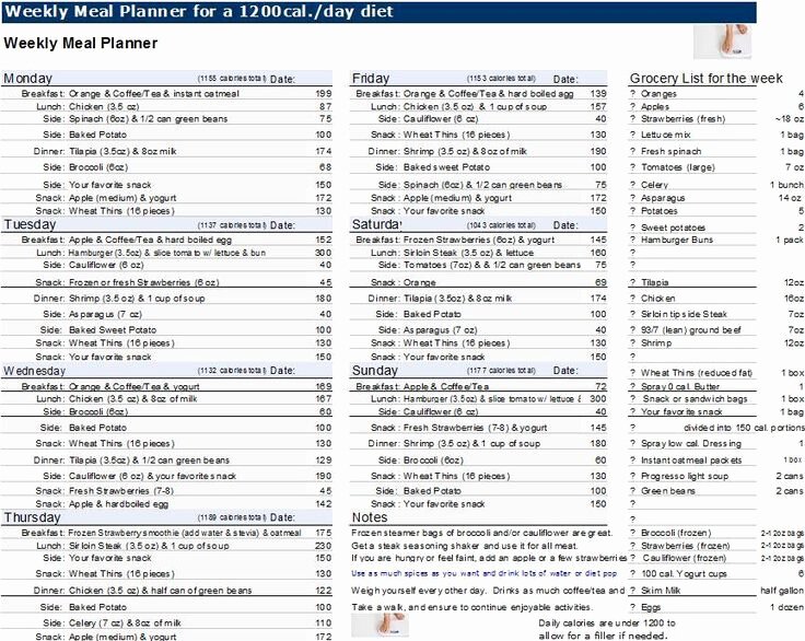 Free Meal Planner Template Best Of 1000 Calorie Meal Plan Pdf Parlo Buenacocina