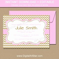Pink and Gold Baby Shower Invitations Template Inspirational Baby Shower Invitation Template Hot Pink and orange Baby Shower